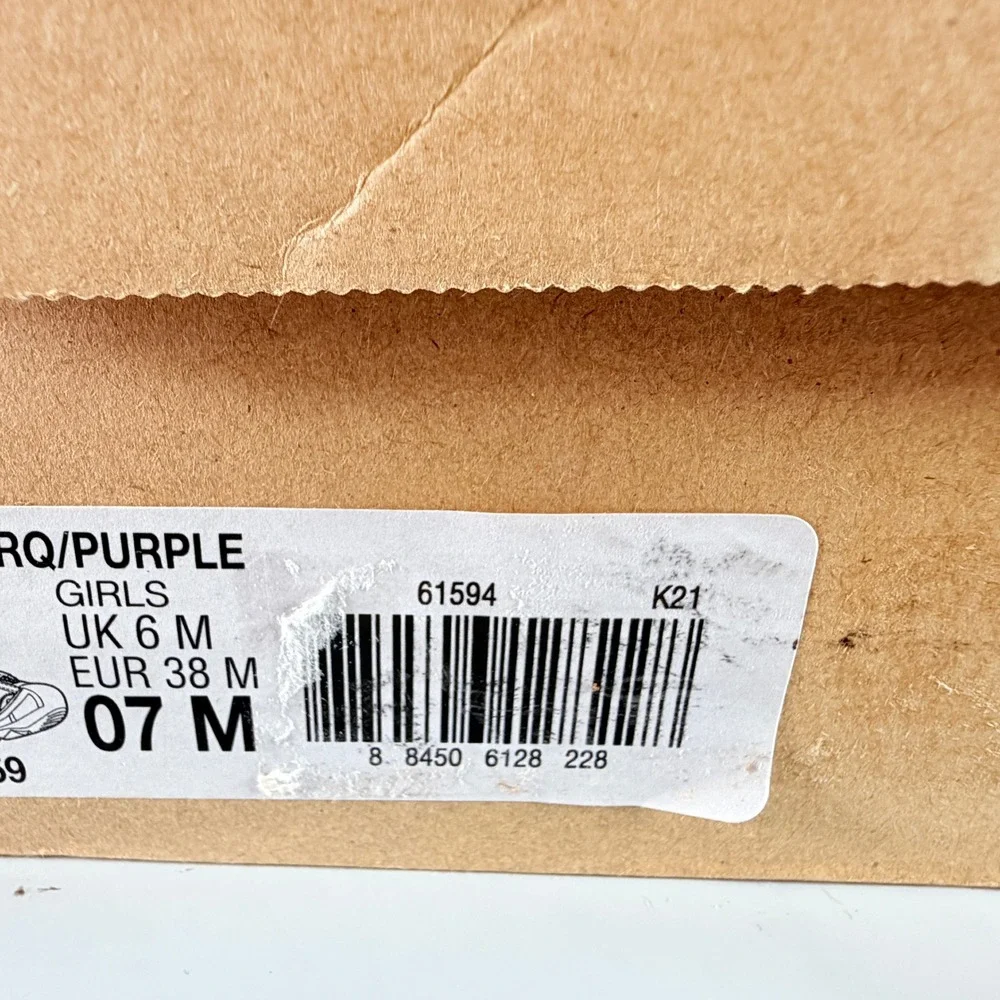 Merrell Hydro Girls Size 7‎ M Turquoise Purple Water Sport Sandals New in Box